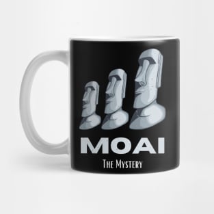 Rapa Nui Moai Easter Island Statues Heads Mystery Mug